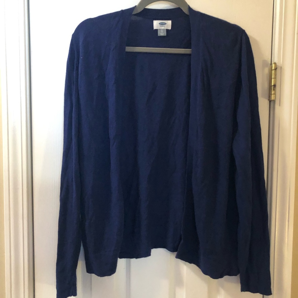 Blue Cardigan
